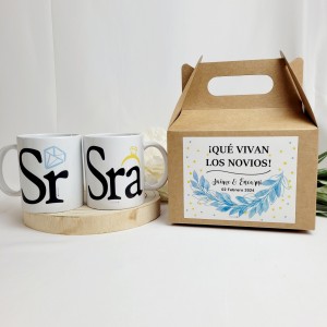 Kit tazas "Sr" & "Sra"