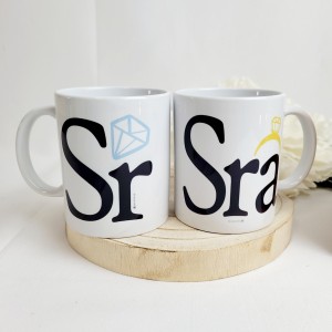 Kit tazas "Sr" & "Sra"