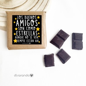 Tableta pequeña "Amigos estrellas"