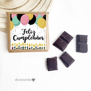 Tableta pequeña "Cumpleaños"