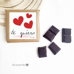 Tableta pequeña "Te quiero"
