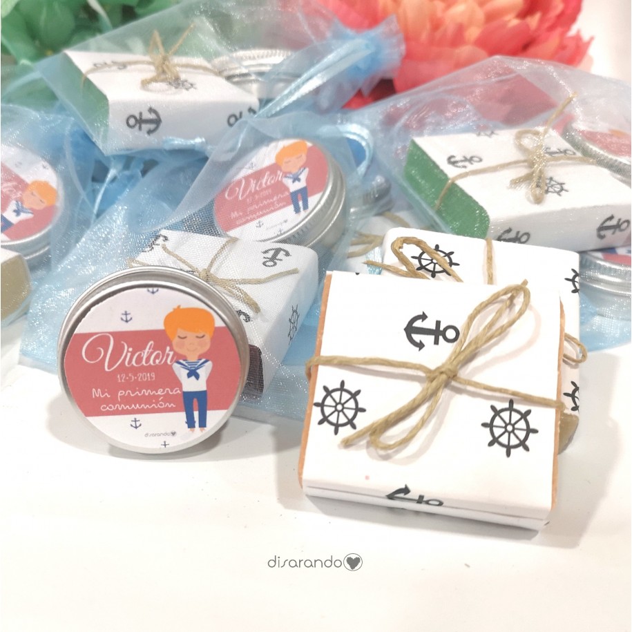 Pack Bálsamo labial + Jabón artesano en Organza
