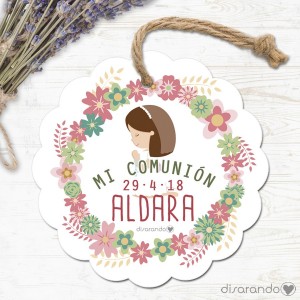 Etiqueta/Pegatina Comunión 11 (Todas las formas) Pack 10 ud