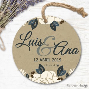 Etiqueta/Pegatina Boda Craft  (Todas las formas) Pack 10 ud