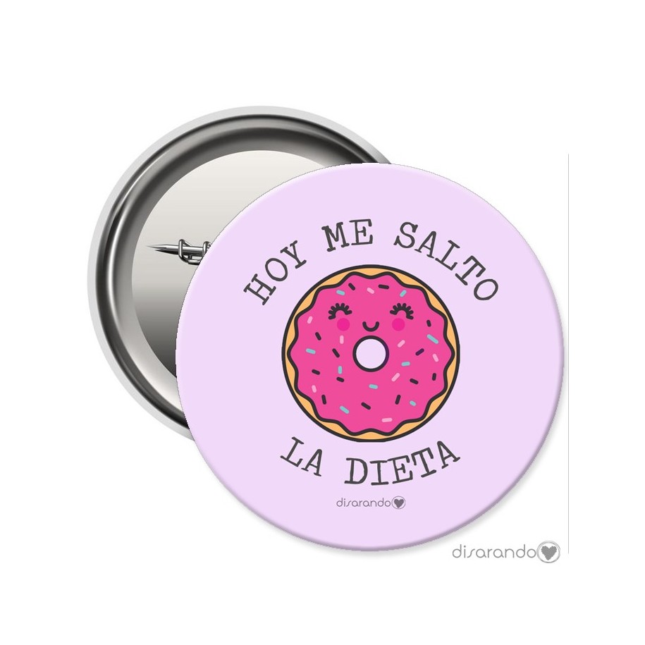 Chapa Eventos "Hoy me salto la dieta"