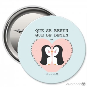 Chapa Eventos "Que se besen..."