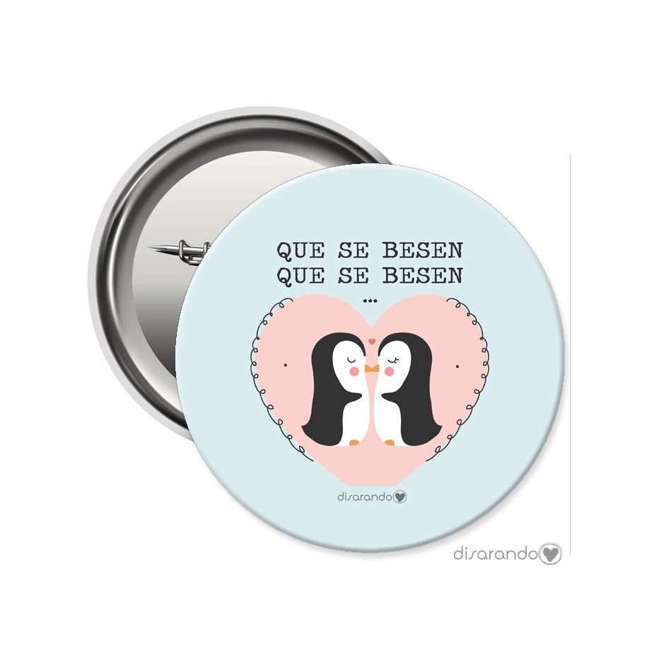 Chapa Eventos "Que se besen..."