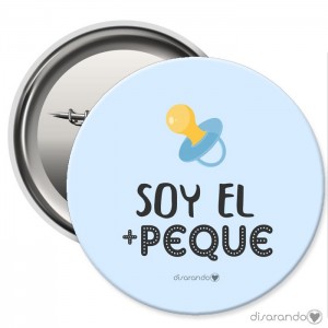 Chapa Eventos "Soy el más peque"