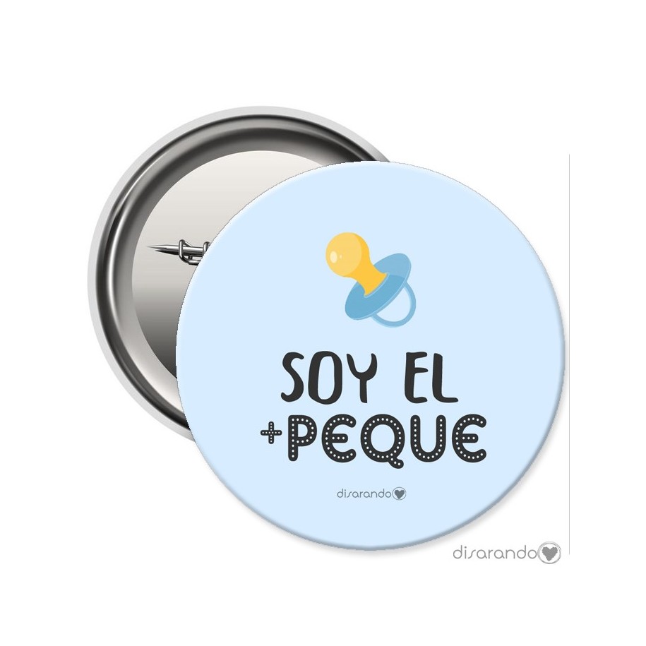 Chapa Eventos "Soy el más peque"