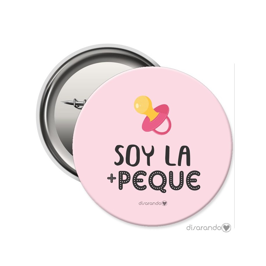Chapa Eventos "Soy la más peque"