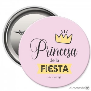 Chapa Eventos "Princesa de la fiesta"