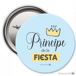 Chapa Eventos "Principe de la fiesta"