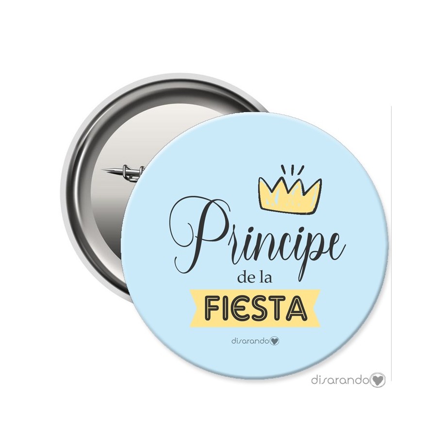 Chapa Eventos "Principe de la fiesta"