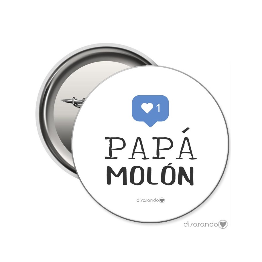 Chapa Eventos "Papá molón"