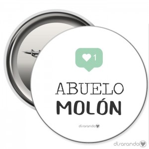 Chapa Eventos "Abuelo molón"