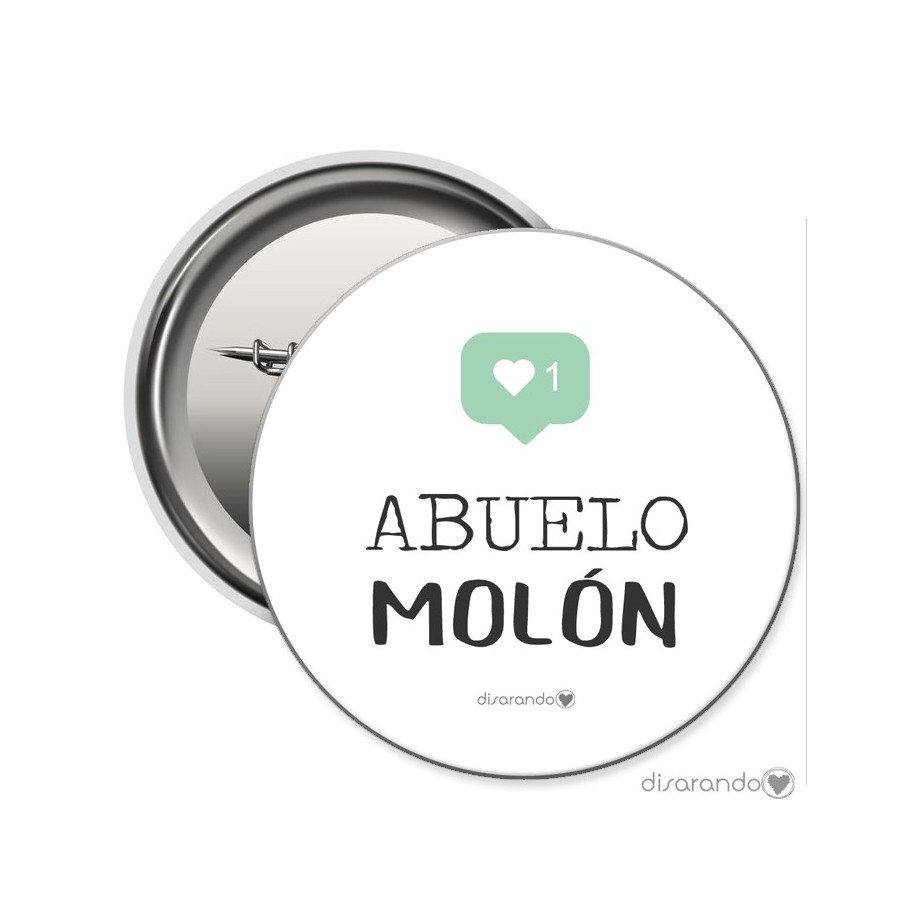 Chapa Eventos "Abuelo molón"