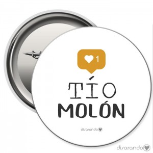 Chapa Eventos "Tio molón"