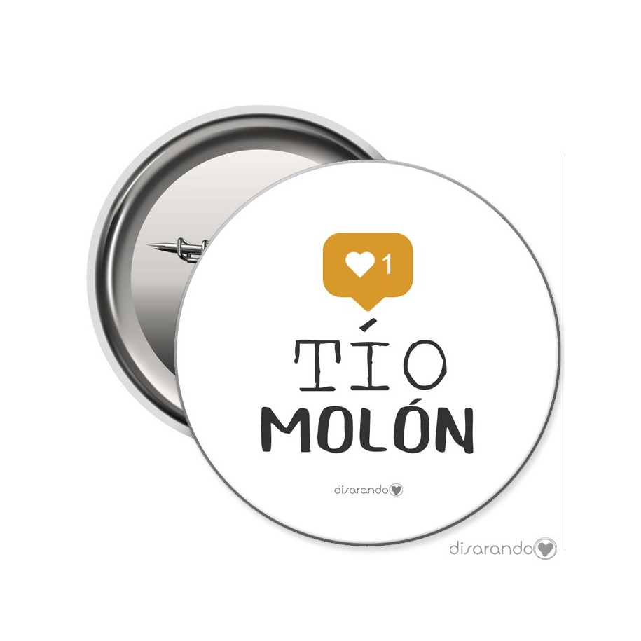 Chapa Eventos "Tio molón"