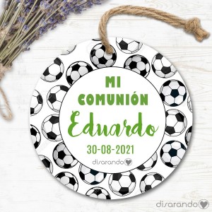 Etiqueta/Pegatina Comunión 27 (Todas las formas) Pack 10 ud
