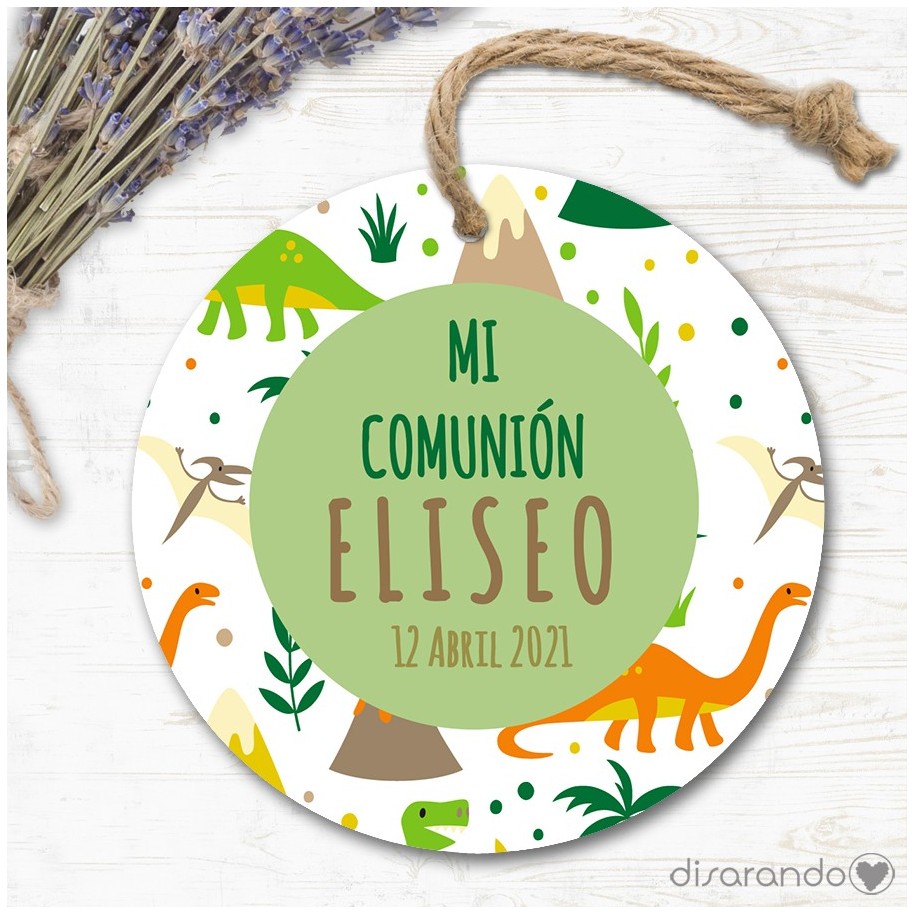 Etiqueta/Pegatina Comunión 28 (Todas las formas) Pack 10 ud