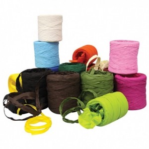 Rafia, varios colores (4 m)