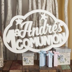 Nombre Comunión Nube Corcho