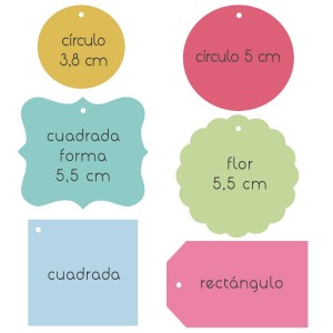 Etiqueta/Pegatina Comunión 30 (Todas las formas) Pack 10 ud