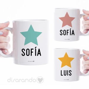 Taza Personalizada Star