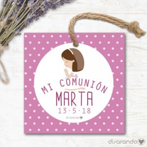 Etiqueta Comunión 12 (Todas las formas, 10 ud)