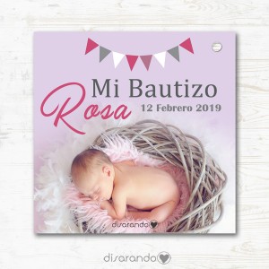 Etiqueta Bautizo 107 (Todas las formas) Pack 10 ud