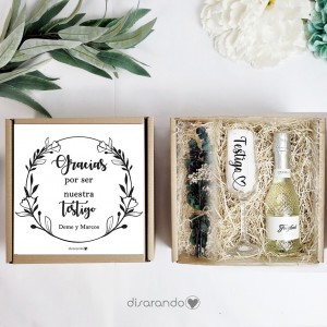 Kit cava "Testigo" (varios diseños, también madera)