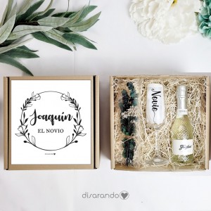 Kit cava "El ceremoniante" (varios diseños, también madera)
