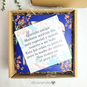 Kit Relax para el gran día (novias, damas... )