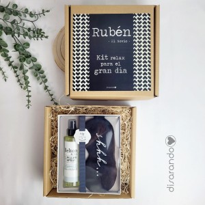 Kit Relax para el gran día (novio, padrino, testigo... )