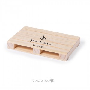 Posavasos palet eventos