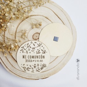 Imán madera eventos (varios diseños)