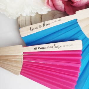 Abanico personalizado eventos
