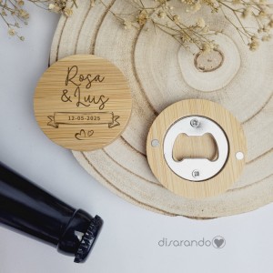 Abridor madera eventos (varios diseños)