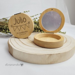 Joyero / Espejo madera eventos (varios diseños)