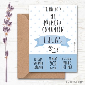 Invitación papel mod. 05
