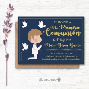 Invitación papel mod. 08