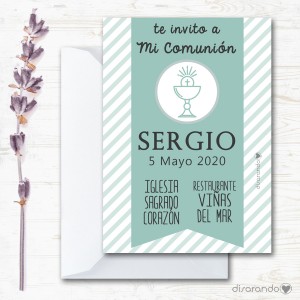 Invitación papel mod. 10
