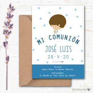 Invitación papel mod. 12