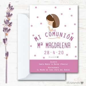 Invitación papel mod. 12