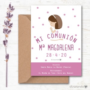 Invitación papel mod. 12