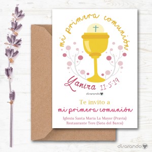 Invitación papel mod. 14