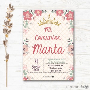Invitación papel mod. 18