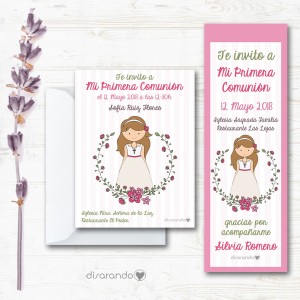 Invitación papel mod. 19