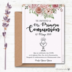 Invitación papel mod. 20