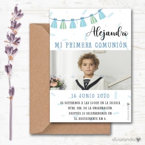 Invitación papel mod. 24